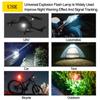 High Brightness LED Strobe Light 7 Colors USB Rechargeable Wireless Lights