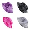 Doublesided Fisherman Colorchanging Hat Hip Hop Sun Hat Tiedye Basin Hat