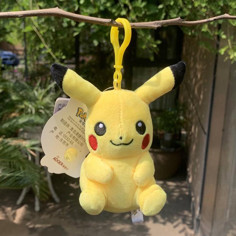 

Оригинальный плюшевый брелок Пикачу и Псидак, подвеска для рюкзака, подарок для мальчиков и девочек Authentic Plush Keychain