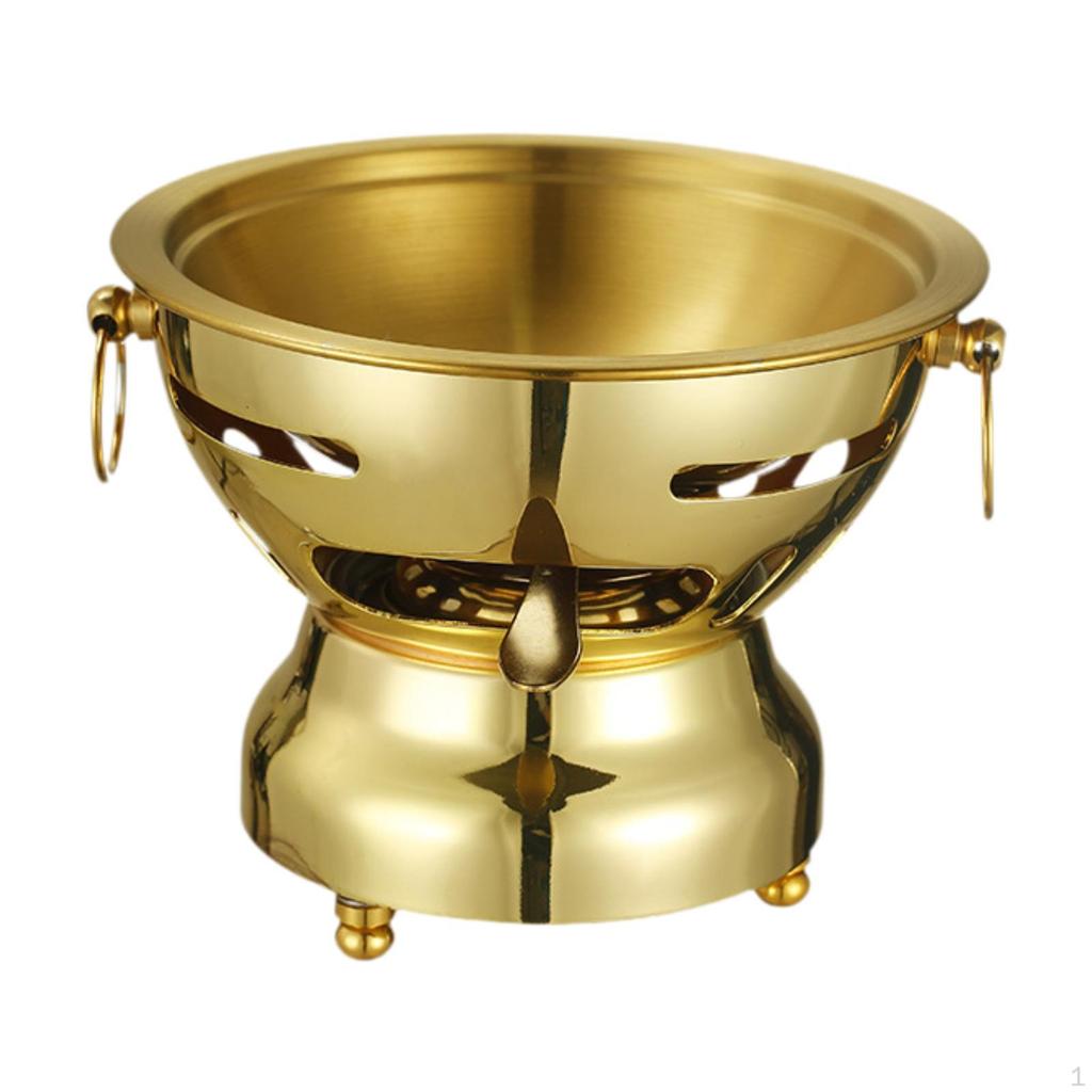 Shabu Pot Camping Cooker Stew Cookware Sturdy Portable Buffet Pots for Family