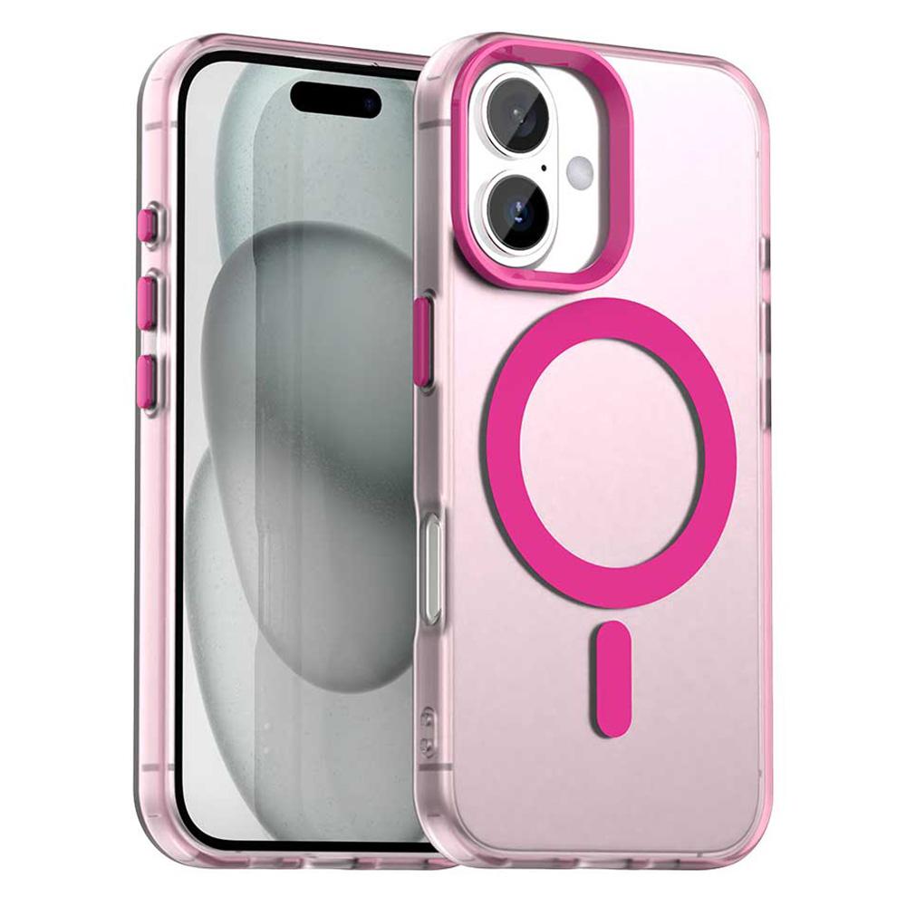 For iPhone 17 Case Compatible with MagSafe Anti Drop Hybrid Phone Back Cover