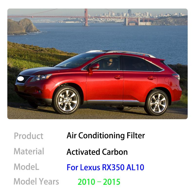 Air Conditioning Filter For Lexus RX RX350 RX450H AL10 MK3 2010 2011 2012 2013 2014 2015 87139-50100 87139-06060 Car Accessories