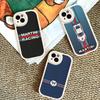 M-Martini Racing Horizontal Stripe For IPhone 16 15 14 13 12 11 Pro Max Plus Shockproof Leather Soft Phone Cover