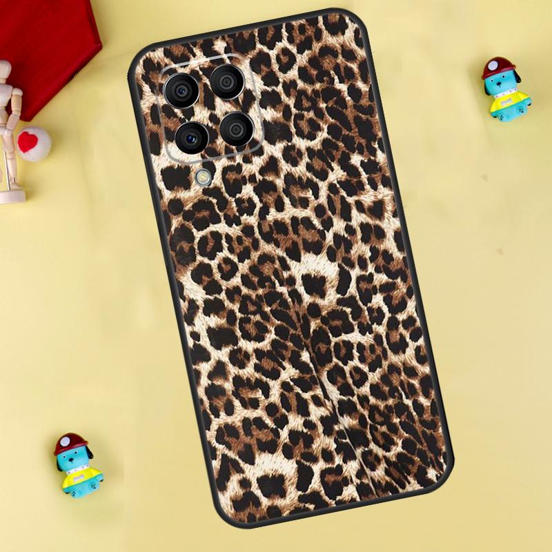 Leopard Print For Samsung Galaxy M31 M21 M51 M13 M23 M33 M53 M14 M54 M12 M32 M52 M30s M31s Case Cover