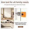 Double Sided Scale Hinge Installation Fixing Plate with Magnetic Fixed with Positioning Hole Hinge Installation Clips