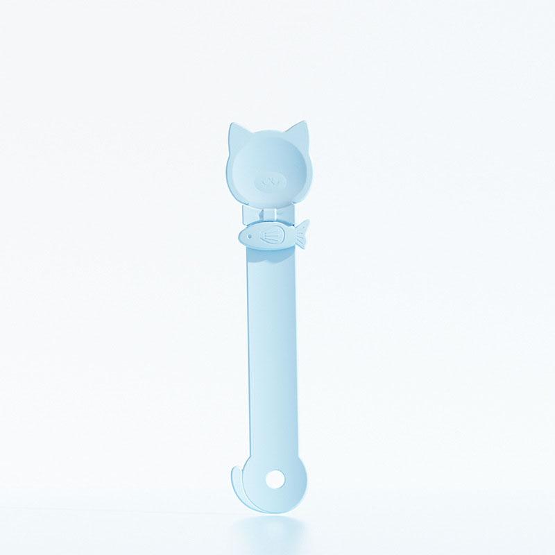 New cat food squeezer spoon for cat food; meat paste squeezer pet feeding spoon for cats supplies