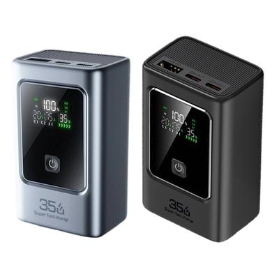 Support de batterie portable 35W Charge rapide Étui Deux sorties Type-C Contrôle automatique du courant Pour l'électronique