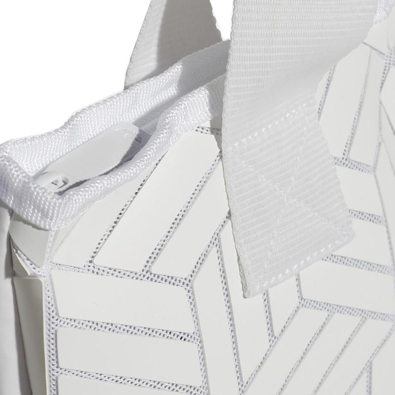 Adidas Originals Polyurethane Tote Bag Shopping Bag Shoulder Bags Handbags Unisex Pure White Adidas DY2970