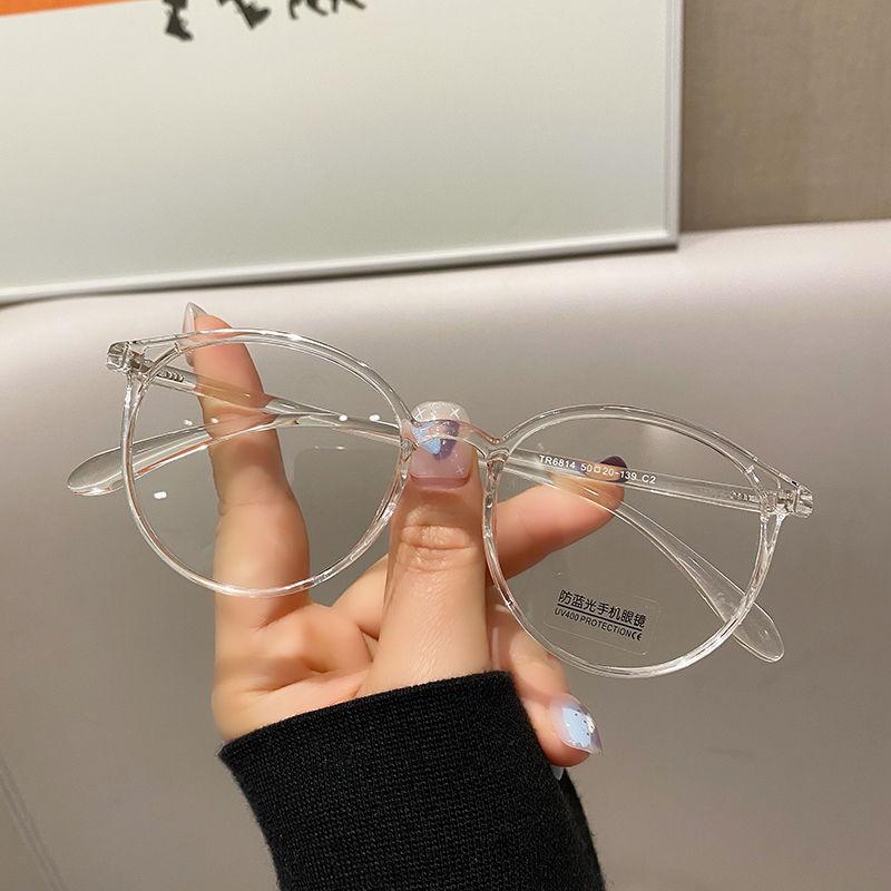 Gafas redondas Unisex para miopía, gafas ultraligeras para hombres y mujeres, gafas para miopía con luz azul, gafas con dioptrías, lentes Retro HD