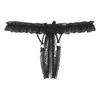 Mens Frilly Lace Thongs Bowknot Elastic Waistband G-string T-back Lingerie