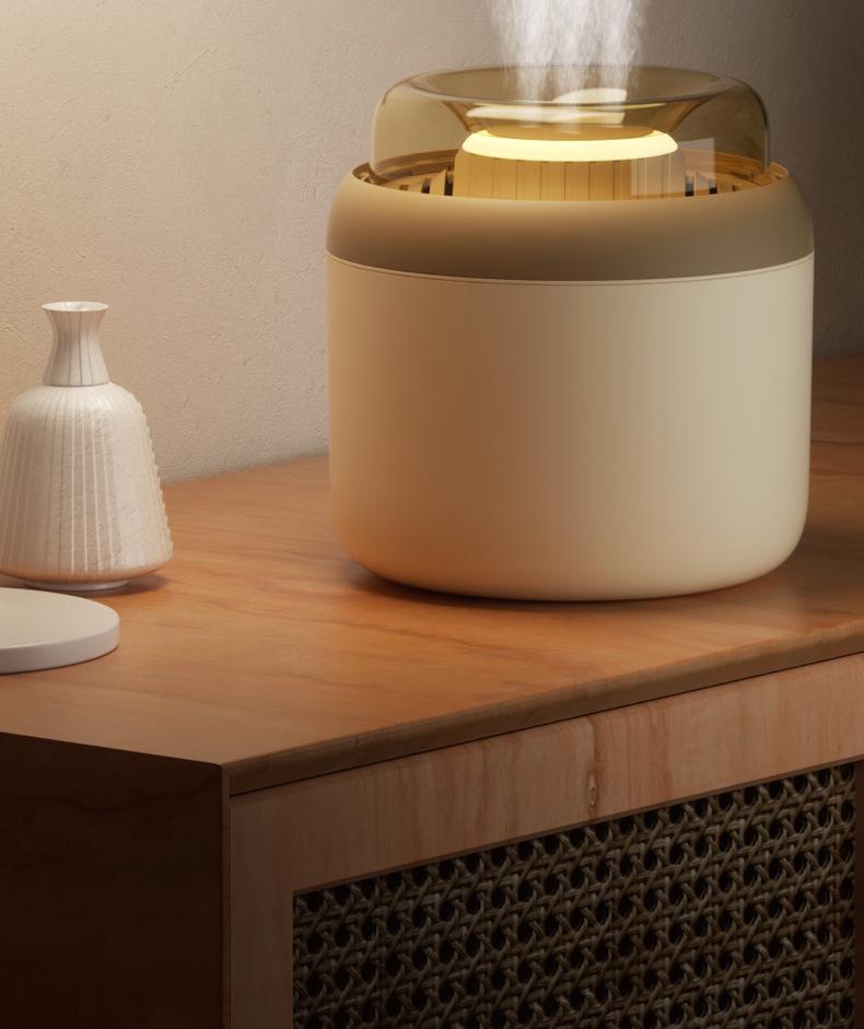 USB Three-Head Spray Air Humidifier for Home, Bedroom, Dorm, or Office