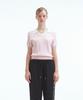 REST&RECREATION V-Neck Collar Knit Top - Pink