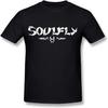 Hsuail Men's Soulfly Band Logo T-Shirt Black US Size XL