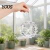 Outdoor Bird Scarer Stainless Steel Reflective Wind Spinners, Garden Decor, Sparkly Spinner, Devices Deterrent to Repellent Pendant Scare Birds