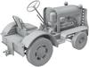Thunder Model 1/32 scale US/UK Clarktor 6 Mill-33 Towing Tractor for Aircraft, Plastic Model Kit TB32001