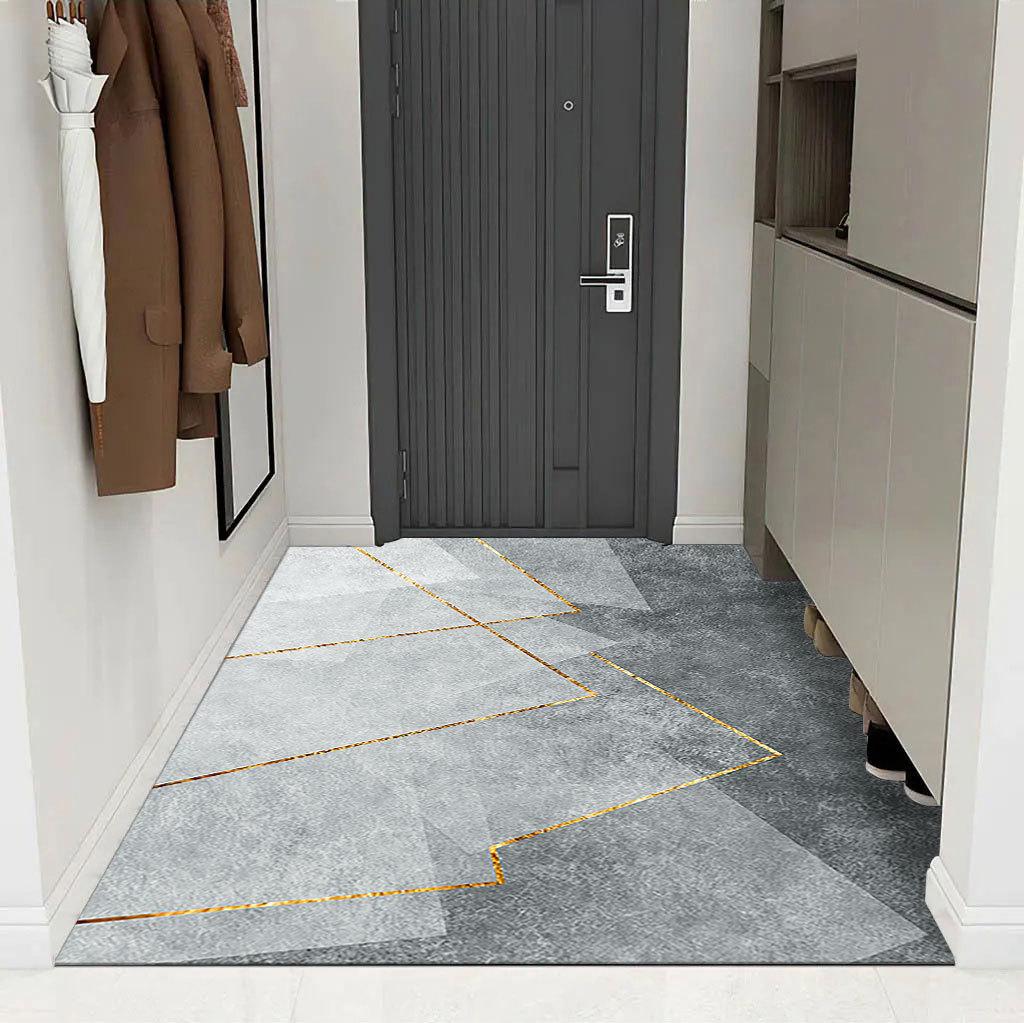 Verdickte Bodenmatte Badezimmerbodenmatte Badezimmerbodenmatte Eingangstürmatte Schlafzimmerteppichmatte