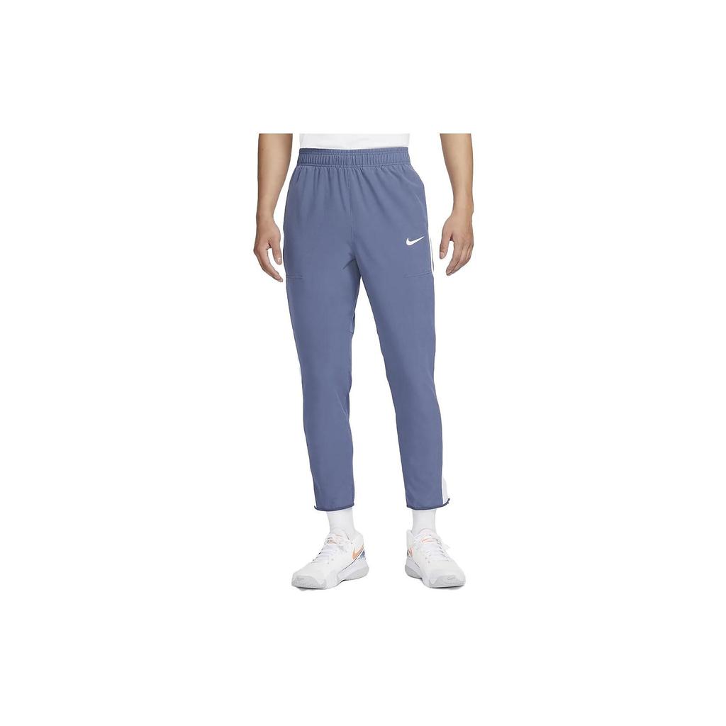 Nike Court Advantage Solid Color Lace-Up Sports Casual Pants Men pants Finn-Blue DA4377-491