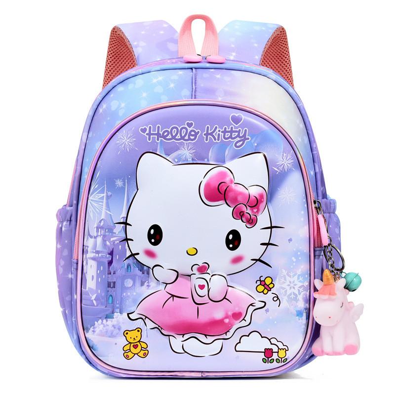 Elsa Kuromi Spider Man Einhorn Rucksack mit atmungsaktivem Oxford-Gewebe für Kindergartenkinder
