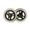 2pcs Rubber Caster Wheelbarrow Replacement Wheel Tire For Hand Truck For Shopping Carts Wagons Mowers Carts Tire And Rims Hub