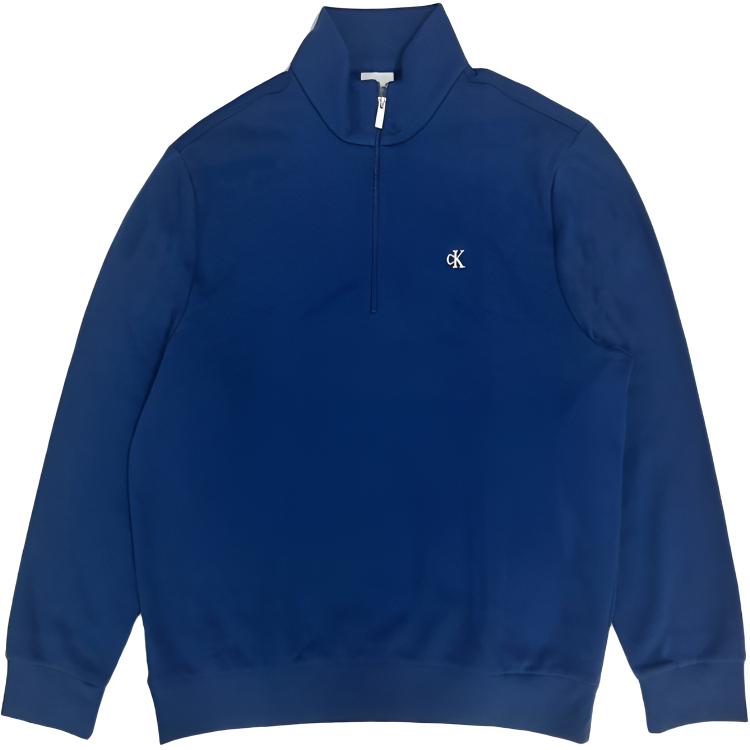 Calvin Klein Minimalist Comfortable Versatile Casual Stand Collar Long Sleeve Sweatshirt Men tops 81BM243-412 S