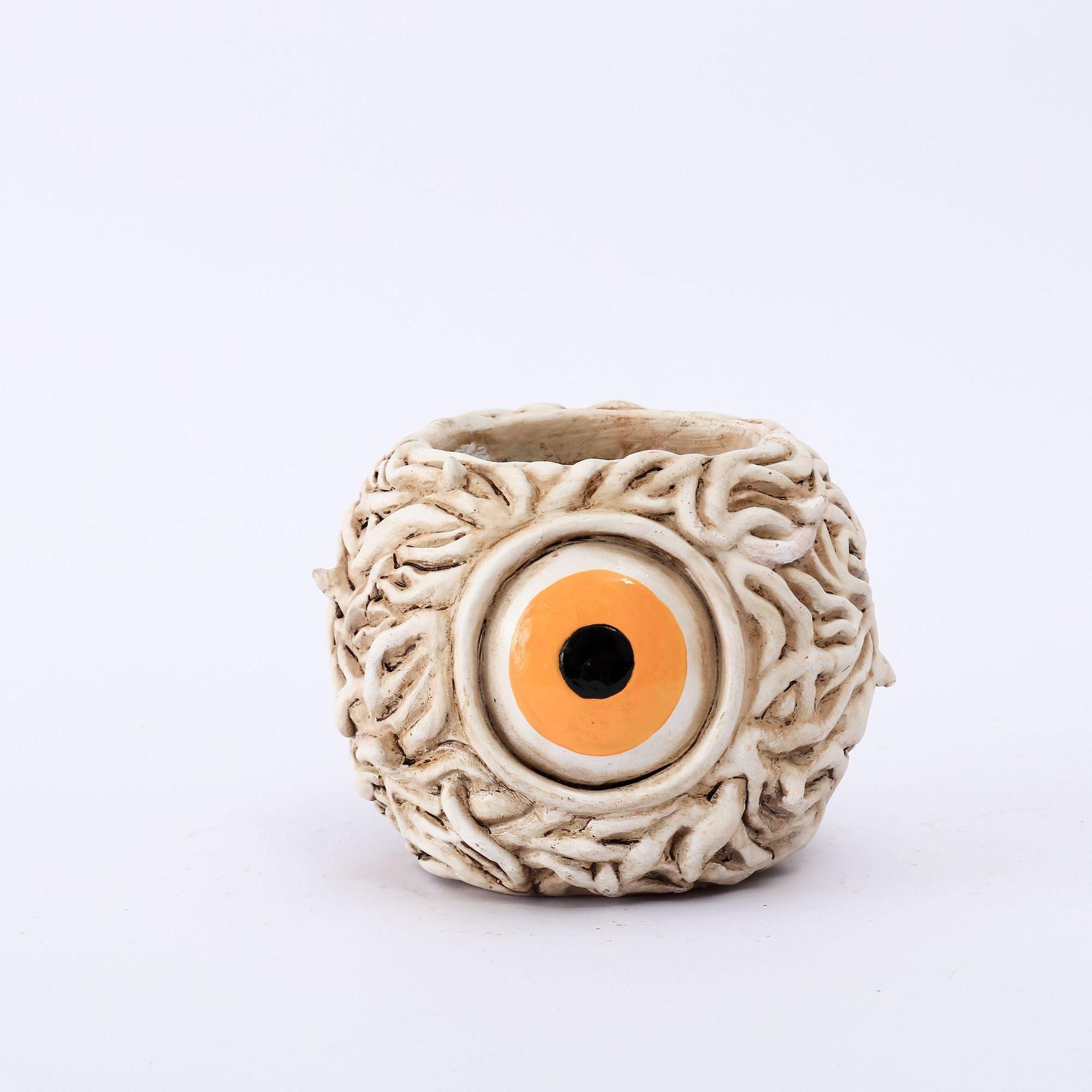 1 шт. Балконная Креативная Хэллоуинская Садовая Декорация Микро-Ландшафт Цветочный Горшок Смоляные Украшения