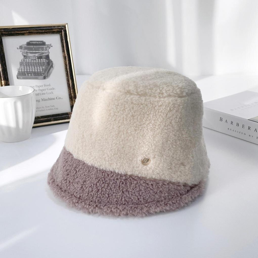Women's and Men's Daily Diagonal Fleece Bucket Hat