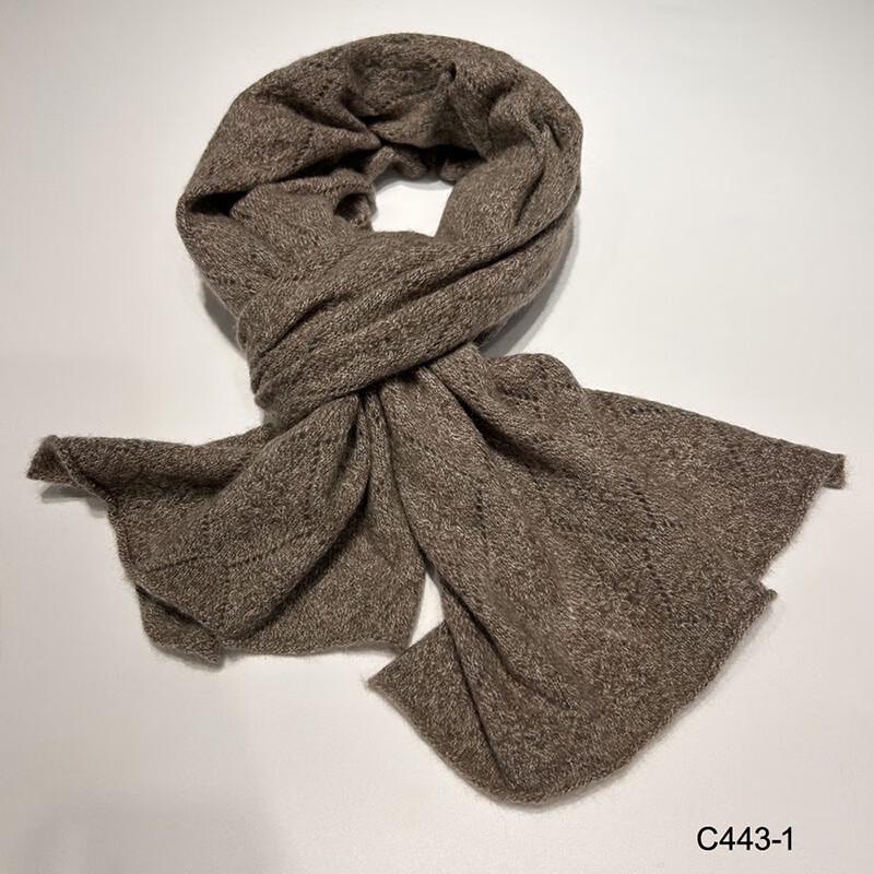 

Женский кашемировый шарф G·TENNA NX-C443 с ромбовидным узором 170x40CM