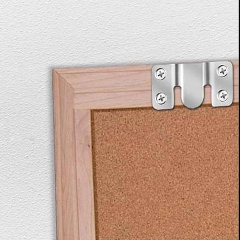 Reinforced Steel Frame Hanging Hardware with Expansion Tubes Screws for Wall HX6C