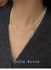 Xiaomi Chic Pearl Double-Layer Necklace - Women's Autumn/Winter Sweater Chain Accessory
