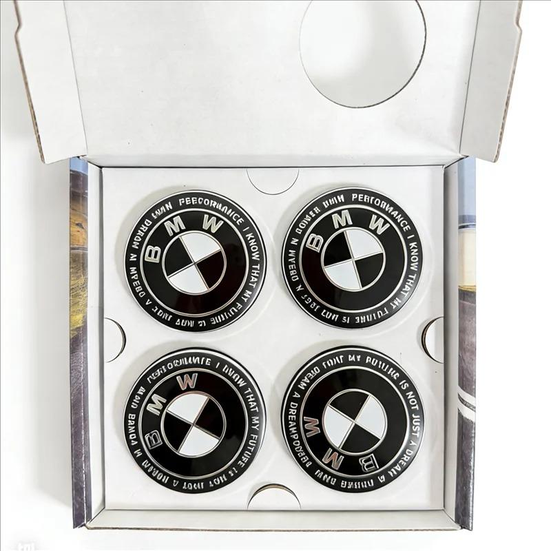 AAA 4pc 56/68mm 50th Anniversary Floating Wheel Center Caps For BMW G11 G12 G30 G31 G32 G08 G05 F46 F49 F39 F90 Auto Accessories mksh39