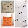 Cushion Halloween Ghost Cover Made Polyester Fun Design Living Decoration Room