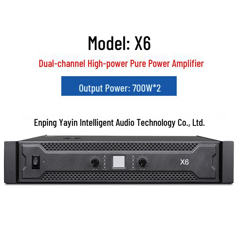 Pure Power Dual Channel Professional Home Amplifier