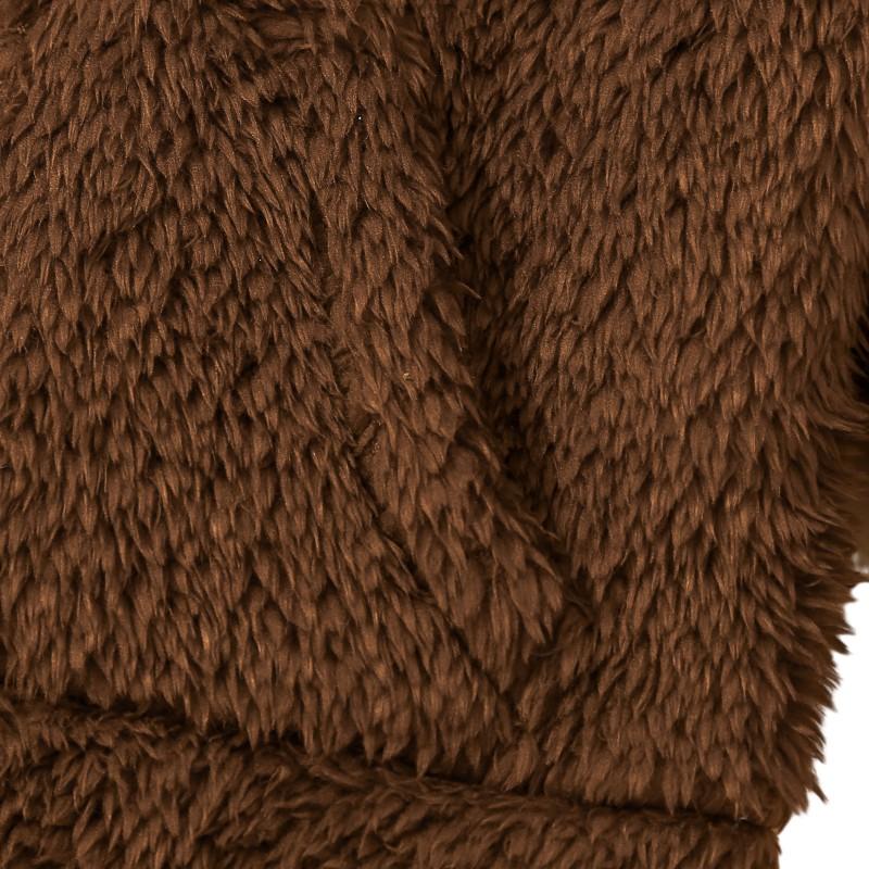 Baby Kids Fleece Hooded Coat Winter Warm Zipper Jacket Cute Bear Style