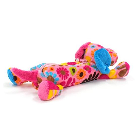 Douglas Plush Pencil Case (Flower Dog)