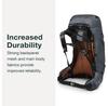 Rucksack Osprey Exos 38 L/XL dunkel anthrazitgrau (Herren)