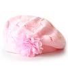1pc of New Autumn And Winter Fashion Beret for Women with Floral Design in Solid Colors, Available in Various Colors for Everyday Use