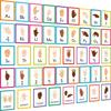 ASL Alphabet Line Bulletin Board Set, 43pcs Letters Numbers Week Sign Language Decorations, 26 Letters/7 Days of the Week1-10 Numbers Small Posters