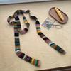 Painter Xiao Xi Tiao Series: Women's Thin Narrow Scarf for Autumn Fashion - Unique, Stylish, and Perfect for Personalized Outfits.