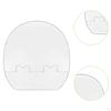 Table Tennis Racket Rubber Placement Tool Alignment Guide, Transparent