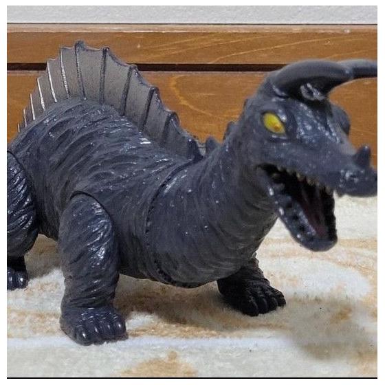 Used Tsuburaya Ultra Monster Soft Vinyl King Saurus III Made in 1989