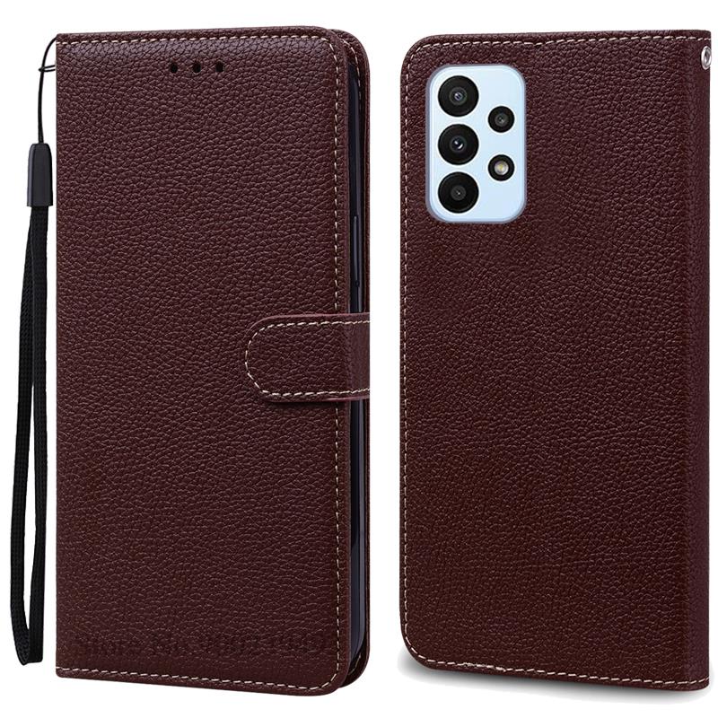M13 4G SM-M135F Case For Samsung Galaxy M13 Case Leather Wallet Flip Case For Samsung M13 M 13 Case Soft Silicone Cover Fundas