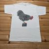 Vintage 1995 United Poultry Concerns Too Neat To Eat Hühnchen T-Shirt - Mittleres Unisex T-Shirt