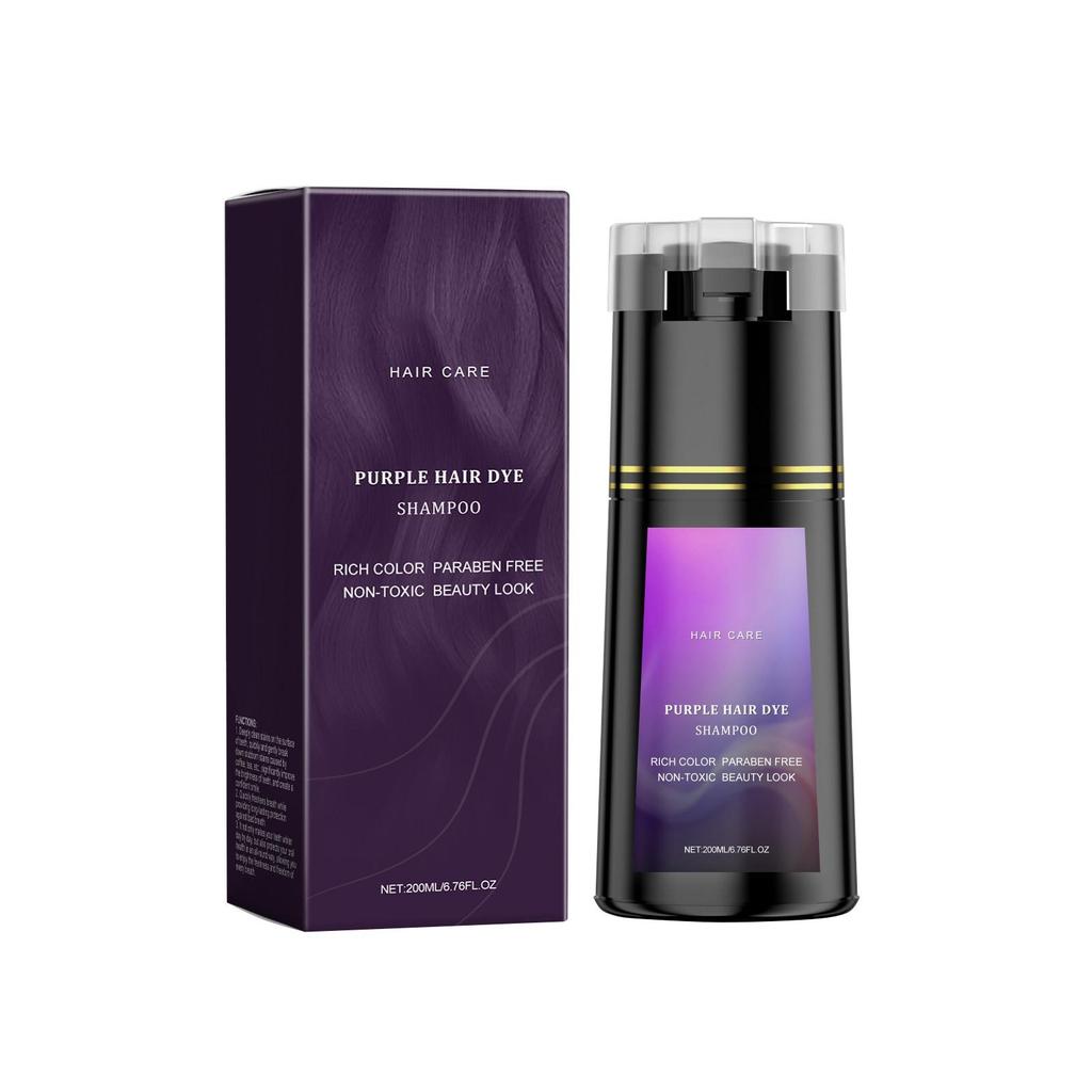 Dyestuff Shampoo Shampoo Gentle And Quick To Color Non-irritating Dyeing(light Brown