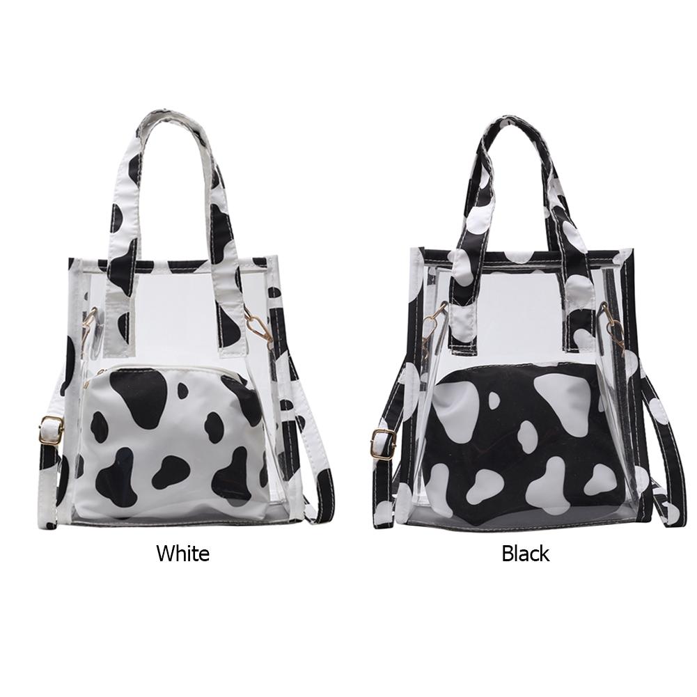 cow print mini purse