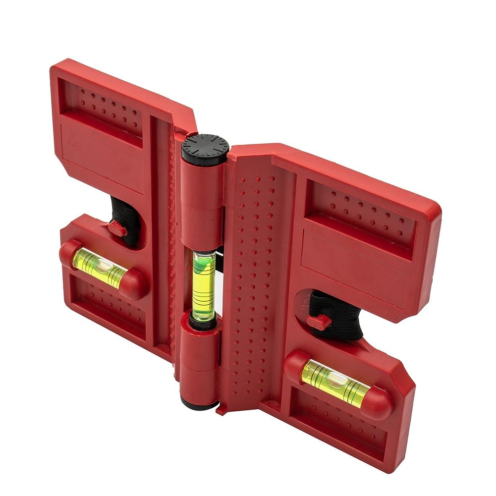 Horizontal Fence Level Meter Post Pipe Red Vertical