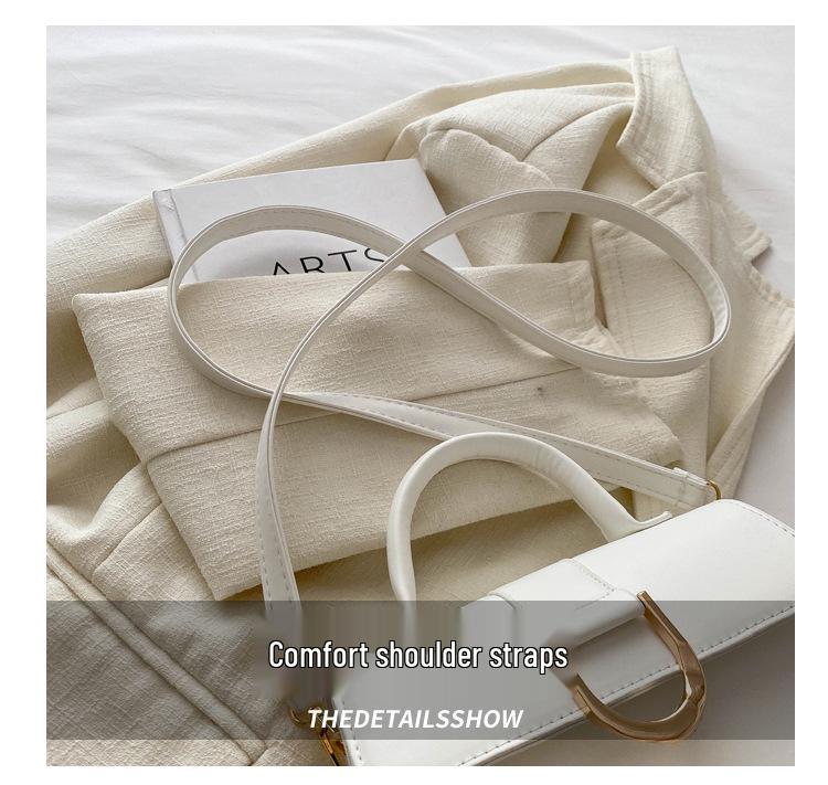 2024 Trendy Women's Small Square Handbag: High-End, Versatile Shoulder & Crossbody Bag