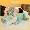 Crocodile Plush Pillow With Soft Short Pile For Kids And Teens Comfort