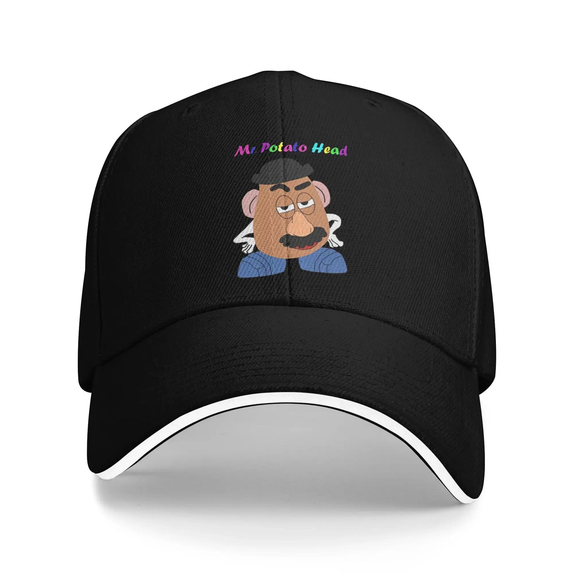 

Summer Casual Baseball Cap Mr Potato Head Outdoor Sport Trucker Hat For Female Male Sun Cartoon Vintage Baseball Caps One Size
