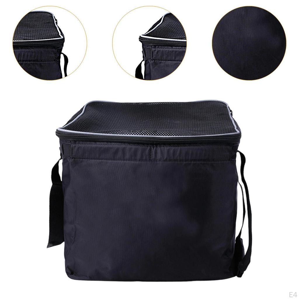 Tennis Ball Cart Bag Accessories for Teaching Premium Holds 150 Balls with Handle Carrying Tote