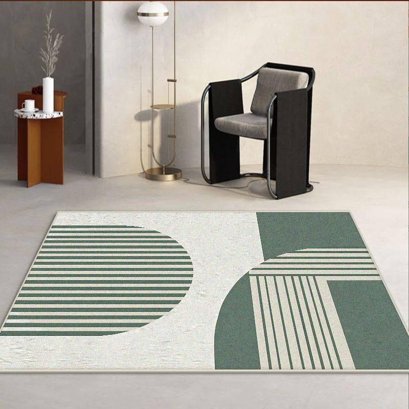 Nordic Geometric Large Carpets Living Room Modern Decoration Bedroom Bedside Fluffy Soft Rug Bedroom Non-slip Washable Mat Floor